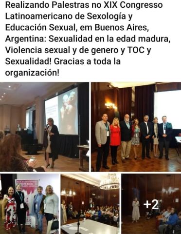 Palestra no XIX Congresso Latinoamericano de Sexologia y  Educacion Sexual - Em Buenos Aires